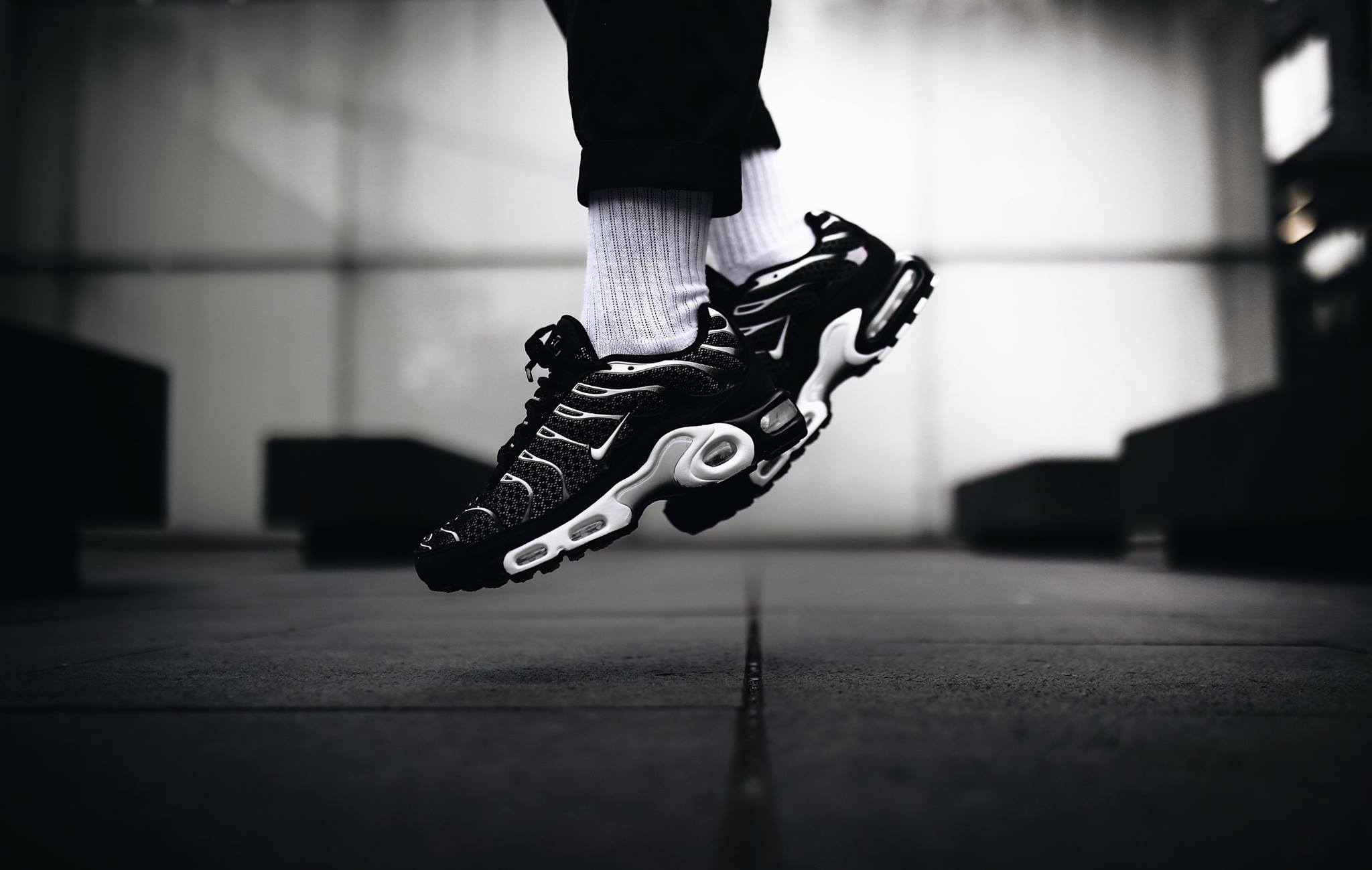 Schwarze cheap nike tn